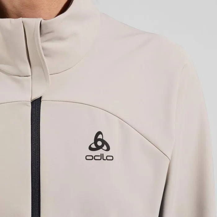Odlo Jackets and Vests The Engvik CrossCountry Jacket Silver Cloud 8211 India Ink 8211 Women