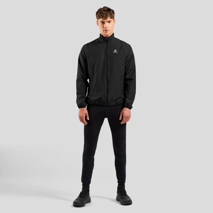 Odlo Jackets and Vests The Essentials Light Running Jacket Black 8211 Men