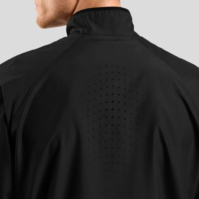 Odlo Jackets and Vests The Essentials Light Running Jacket Black 8211 Men