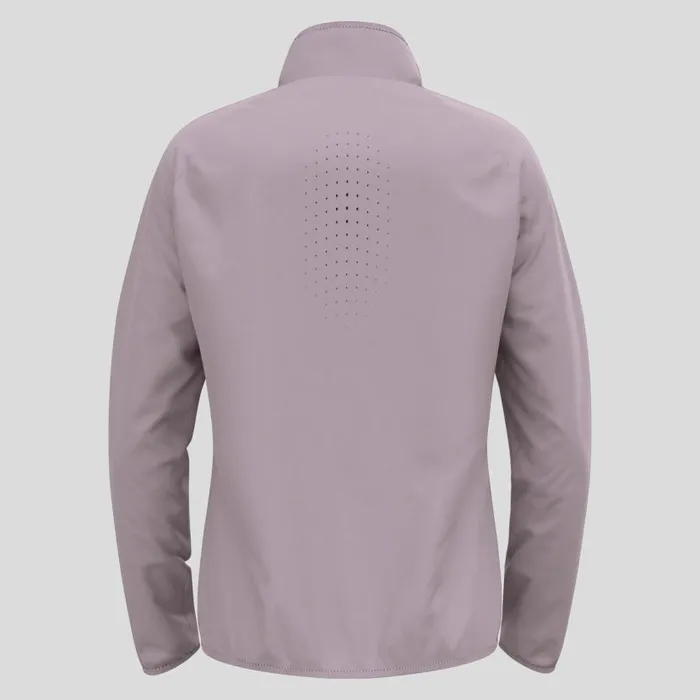 Odlo Jackets and Vests The Essentials Light Running Jacket Gray Ridge 8211 Women