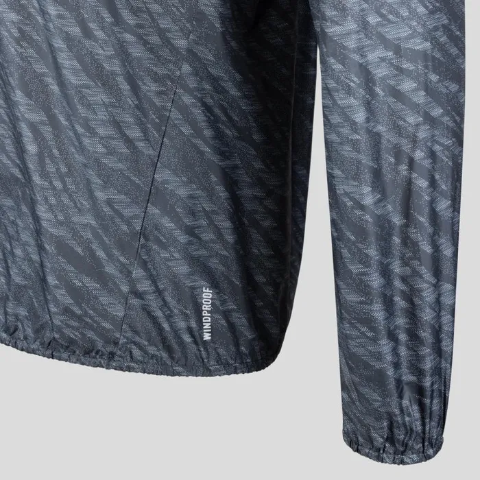 Odlo Jackets and Vests The Zeroweight Print Running Jacket Black 8211 Men