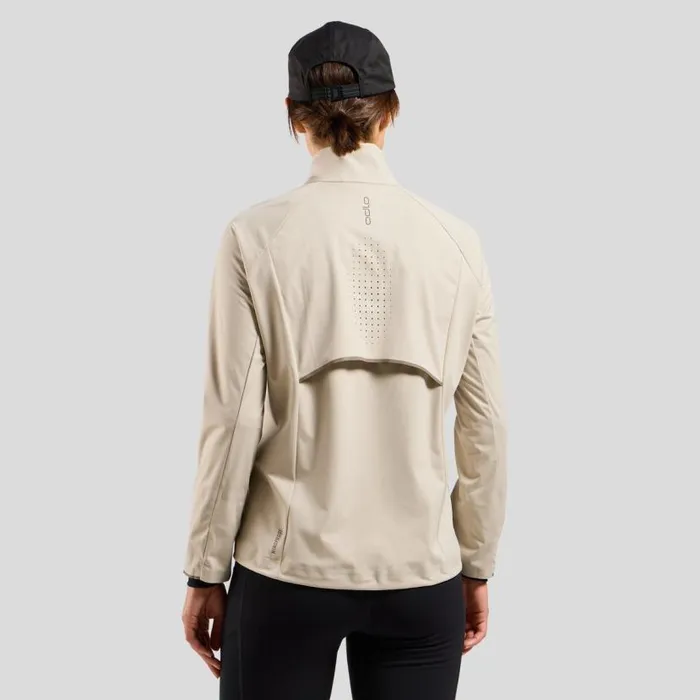 Odlo Jackets and Vests The Zeroweight Pro Warm Running Jacket 20 Silver Cloud 8211 Women