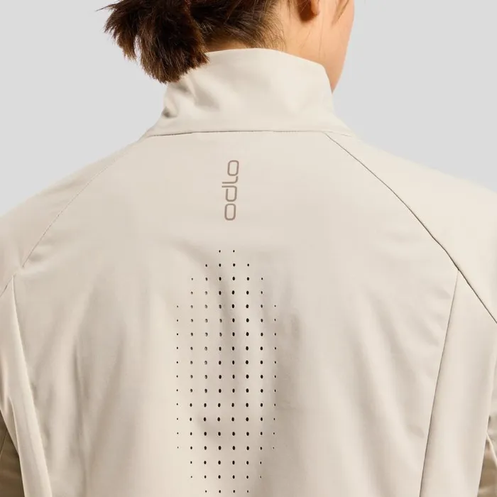 Odlo Jackets and Vests The Zeroweight Pro Warm Running Jacket 20 Silver Cloud 8211 Women