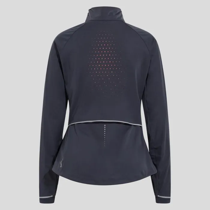 Odlo Jackets and Vests The Zeroweight Pro Warm Running Jacket India Ink 8211 Women