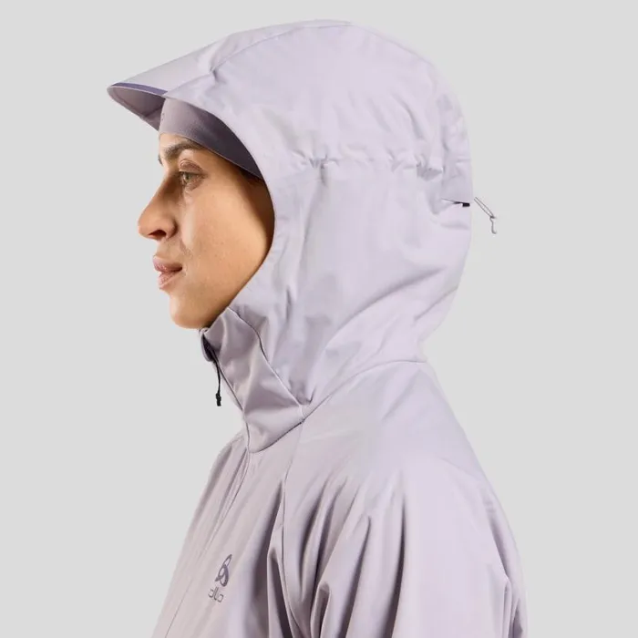 Odlo Jackets and Vests The Zeroweight Pro Warm Windproof CrossCountry Anorak Misty Lilac 8211 Women
