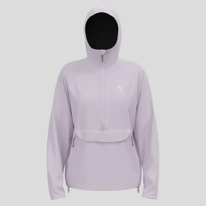 Odlo Jackets and Vests The Zeroweight Pro Warm Windproof CrossCountry Anorak Misty Lilac 8211 Women