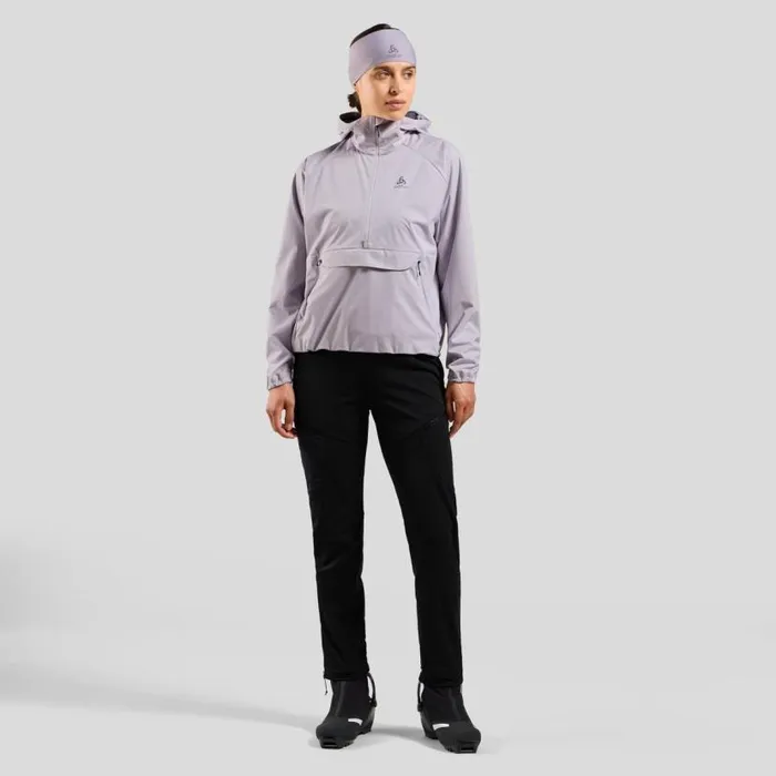 Odlo Jackets and Vests The Zeroweight Pro Warm Windproof CrossCountry Anorak Misty Lilac 8211 Women
