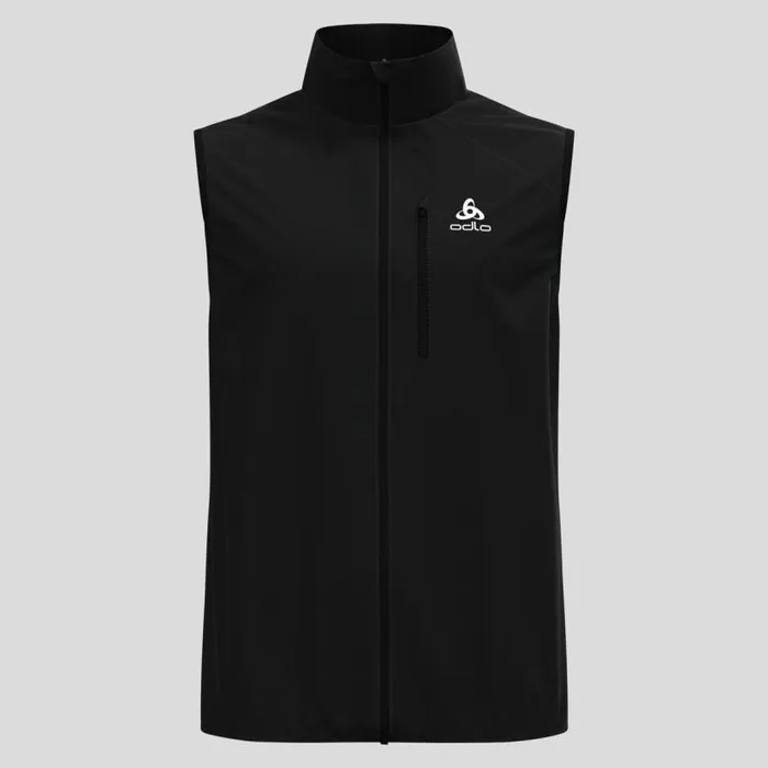 Odlo Jackets and Vests The Zeroweight Running Vest Black 8211 Men