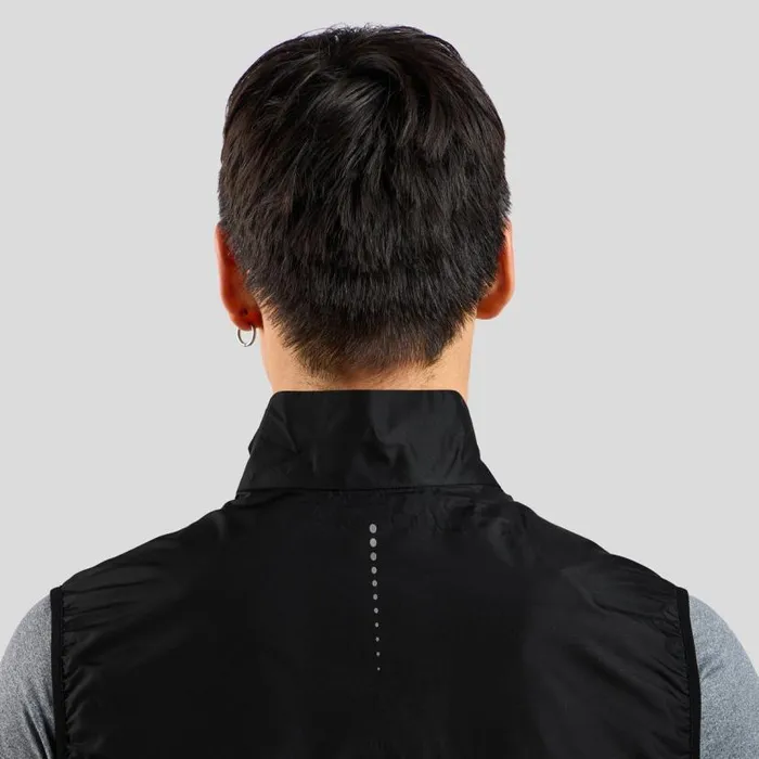 Odlo Jackets and Vests The Zeroweight Running Vest Black 8211 Men