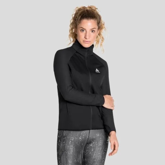 Odlo Jackets and Vests The Zeroweight Warm Hybrid Running Jacket Black 8211 Women Odlo Jackets and Vests The Zeroweight Warm Hybrid Running Jacket Black 8211 Women