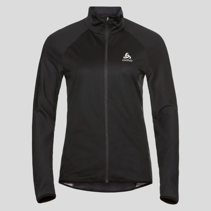 Odlo Jackets and Vests The Zeroweight Warm Hybrid Running Jacket Black 8211 Women