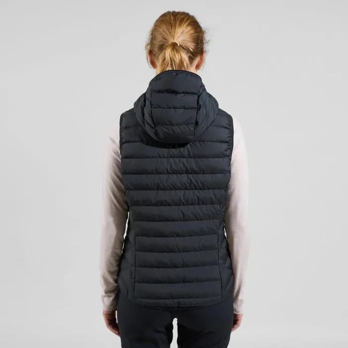 Odlo Mid Layers and Longsleeves The Air Cocoon Vest Black Melange 8211 Women
