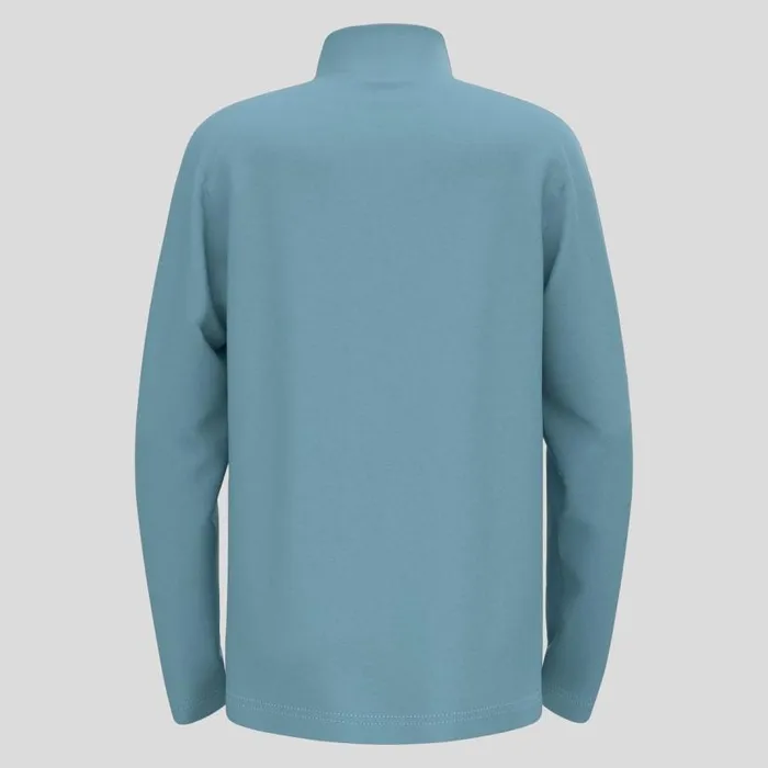 Odlo Mid Layers and Longsleeves The Berra 039 Mid Layer Zip Provincial Blue 8211 Kids