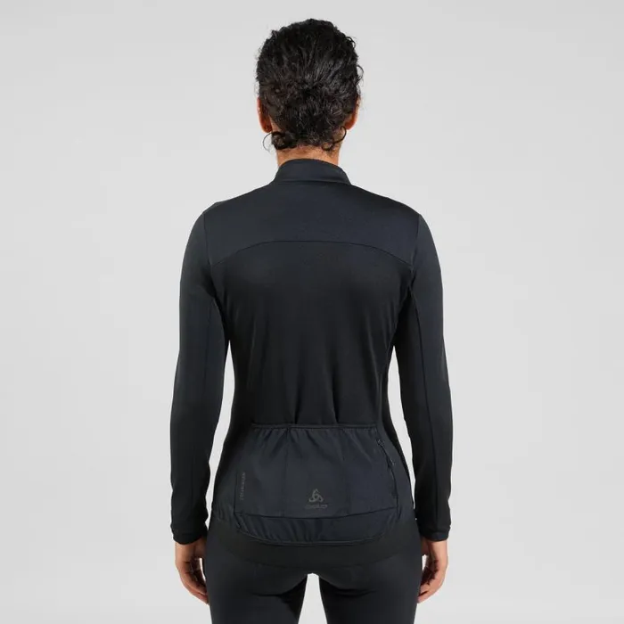 Odlo Mid Layers and Longsleeves The Zeroweight Ceramiwarm Mid Layer Jersey Black 8211 Women