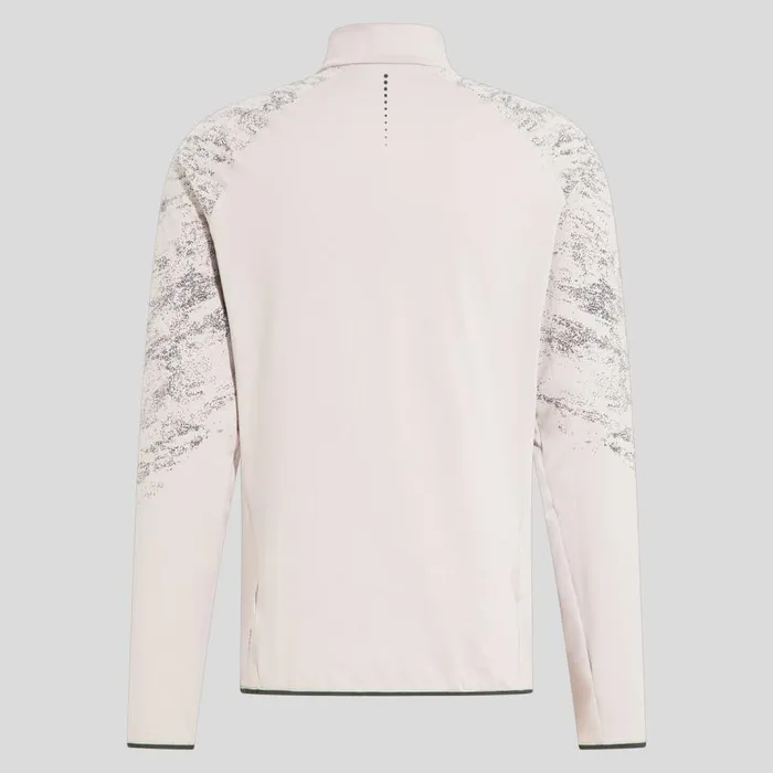 Odlo Mid Layers and Longsleeves The Zeroweight Ceramiwarm Reflective Mid Layer Silver Cloud 8211 Men
