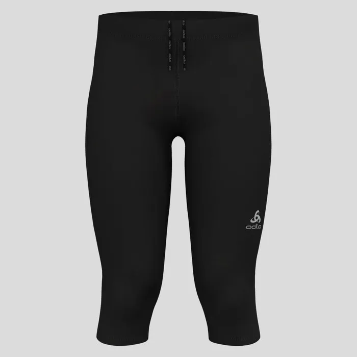 Odlo Pants and Tights The Essentials 34 Running Tights Black 8211 Men