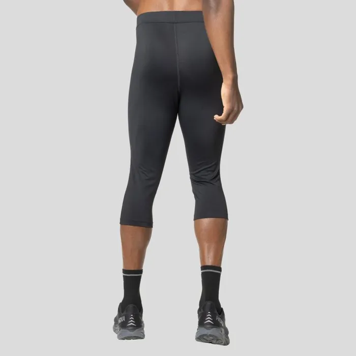 Odlo Pants and Tights The Essentials 34 Running Tights Black 8211 Men
