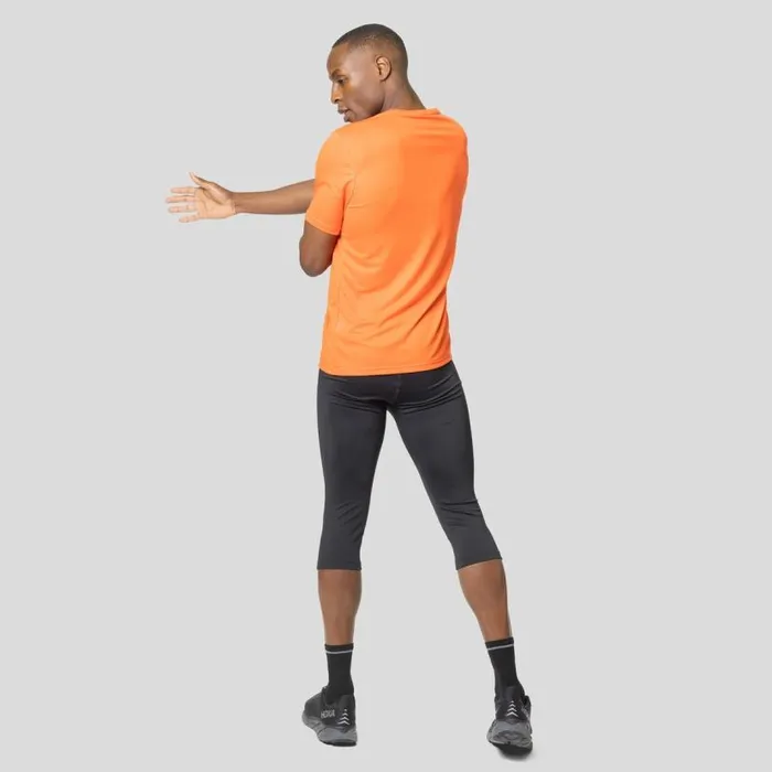 Odlo Pants and Tights The Essentials 34 Running Tights Black 8211 Men