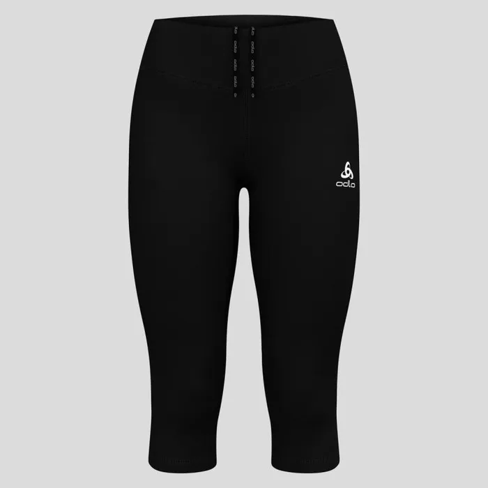 Odlo Pants and Tights The Essentials 34 Running Tights Black 8211 Women
