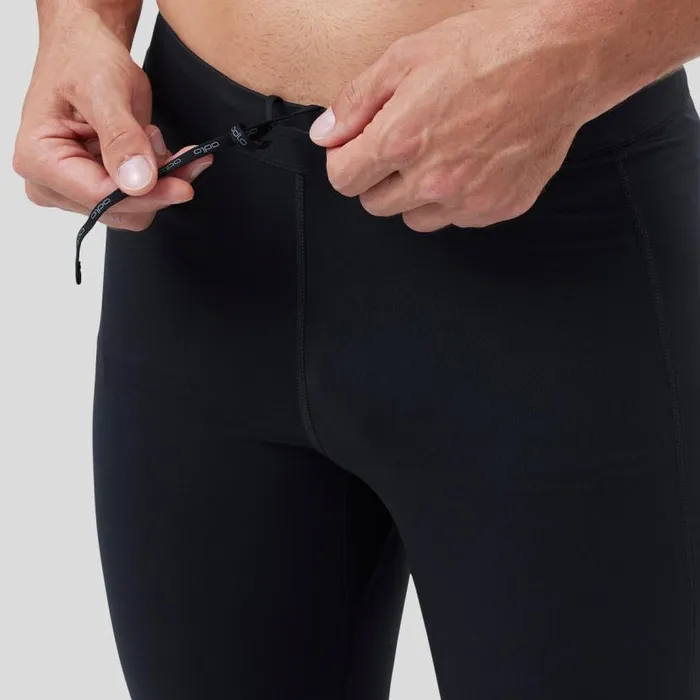 Odlo Pants and Tights The Essentials Warm Running And Training Tights Black 8211 Men