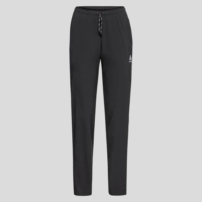 Odlo Pants and Tights The Essentials Woven Running Pants Black 8211 Women