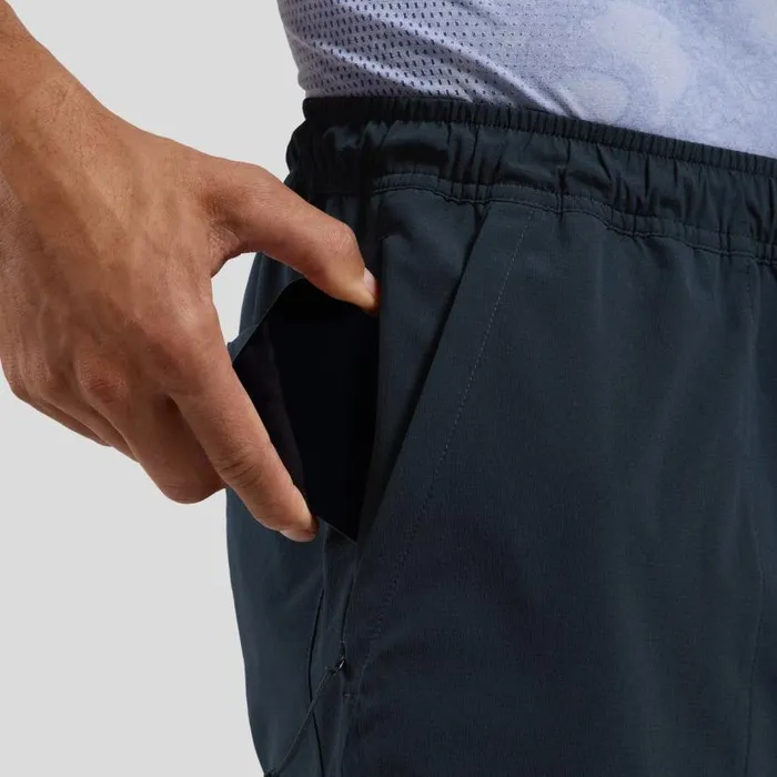 Odlo Pants and Tights The Hyper Contrast Lightweight Tapered Ribstop 78 Pant Dark Sapphire 8211 Men