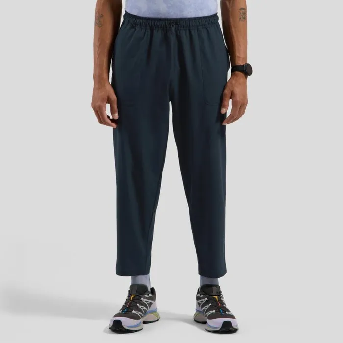 Odlo Pants and Tights The Hyper Contrast Lightweight Tapered Ribstop 78 Pant Dark Sapphire 8211 Men