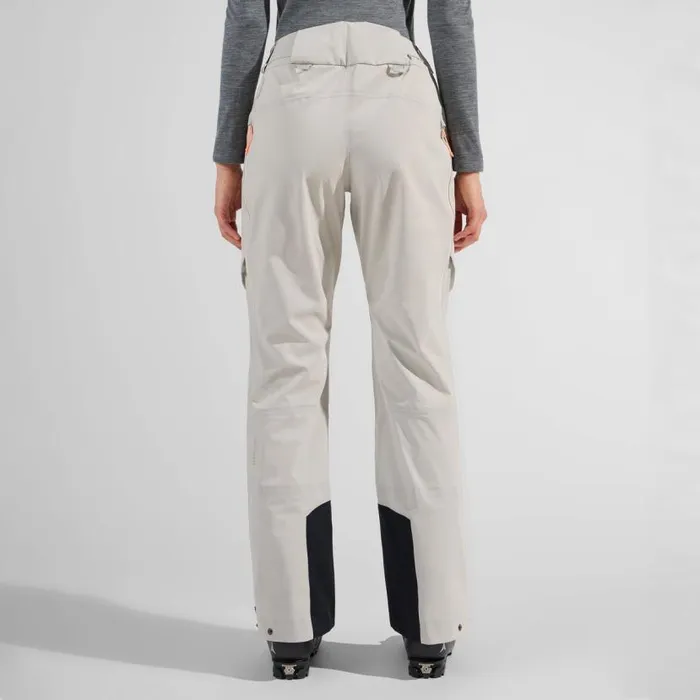 Odlo Pants and Tights The XAlp 3l Hardshell Snow Pants Silver Cloud 8211 Women