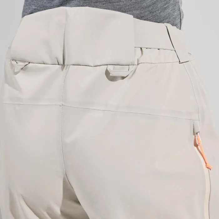Odlo Pants and Tights The XAlp 3l Hardshell Snow Pants Silver Cloud 8211 Women