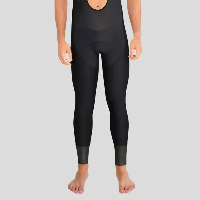 Odlo Pants and Tights The Zeroweight Warm Tights Suspenders Black 8211 Men