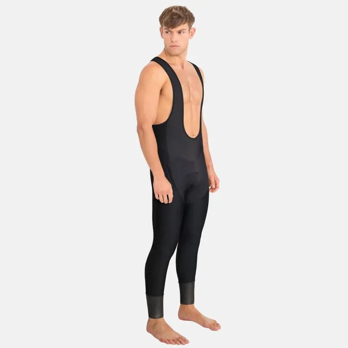 Odlo Pants and Tights The Zeroweight Warm Tights Suspenders Black 8211 Men