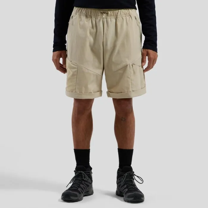 Odlo Shorts The Hyper Contrast Gravel Cargo Baggies Agate Gray 8211 Men