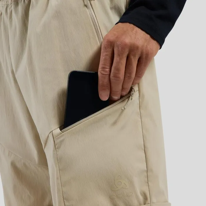 Odlo Shorts The Hyper Contrast Gravel Cargo Baggies Agate Gray 8211 Men