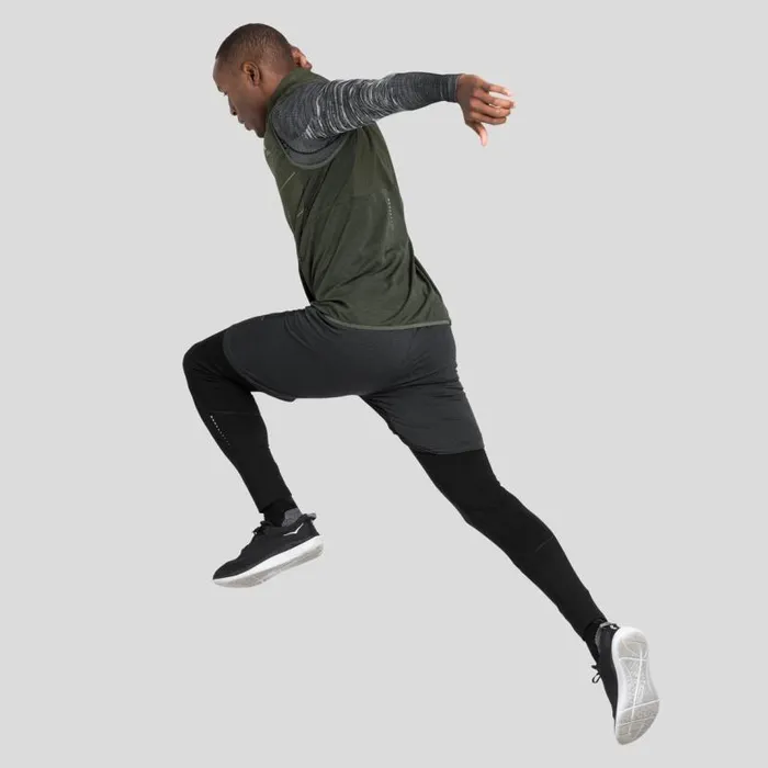 Odlo Shorts The Run Easy SThermic Shorts Black 8211 Men