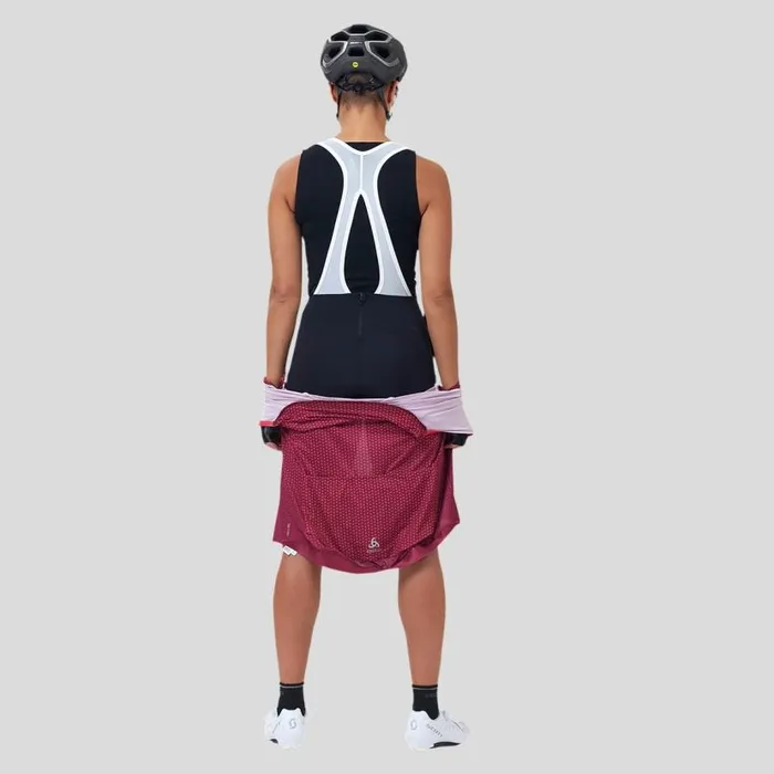 Odlo Shorts The Zeroweight Bib Shorts Black 8211 White 8211 Women