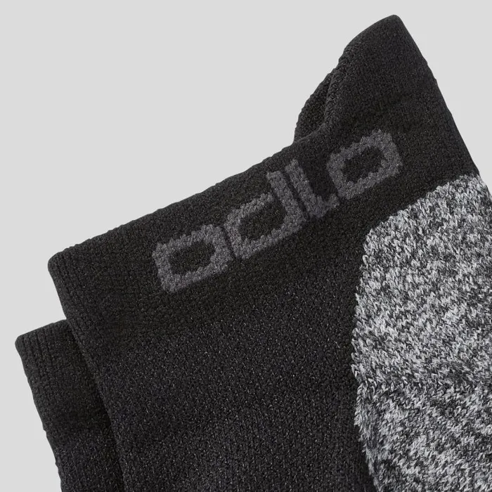 Odlo Socks The Ceramicool AnkleLength Running Socks 8211 2 Pack Black 8211 WomenMen