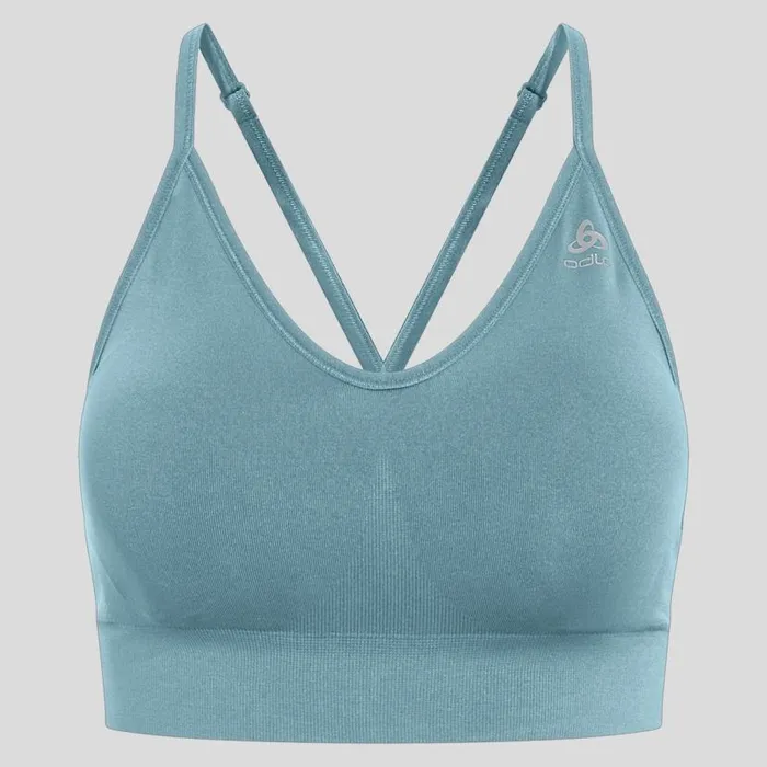 Odlo Sports Bras The Padded Seamless Soft 20 Sports Bra Provincial Blue 8211 Women