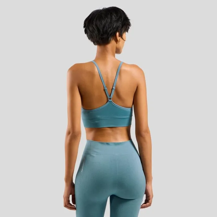 Odlo Sports Bras The Padded Seamless Soft 20 Sports Bra Provincial Blue 8211 Women