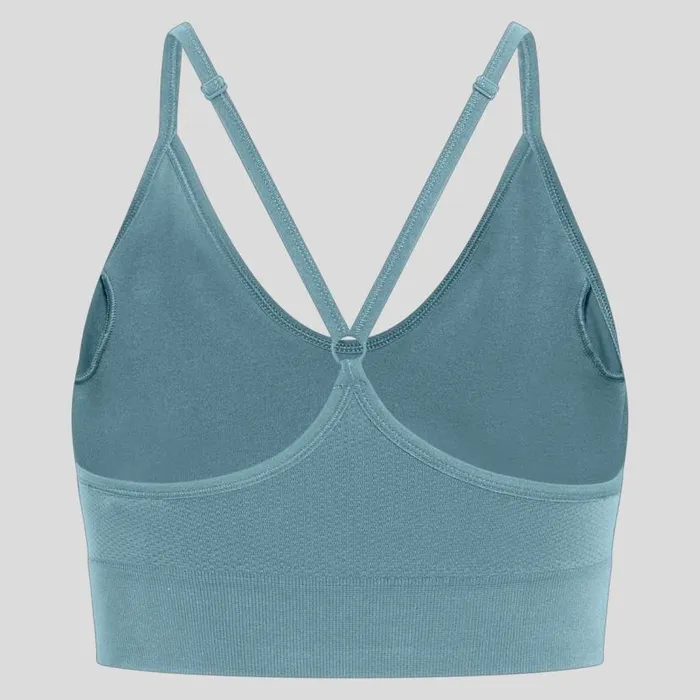 Odlo Sports Bras The Padded Seamless Soft 20 Sports Bra Provincial Blue 8211 Women