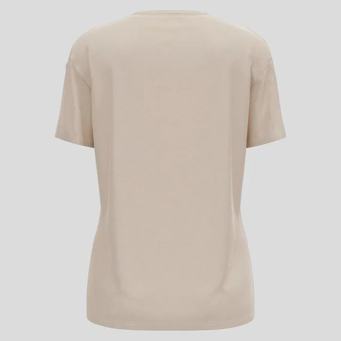Odlo Tshirts and Polos Ascent Sun Sea Mountains TShirt Silver Cloud Melange 8211 Women