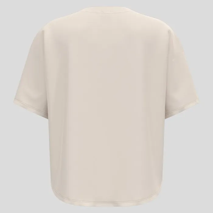 Odlo Tshirts and Polos The Active 365 Natural Blend TShirt Silver Cloud Melange 8211 Women