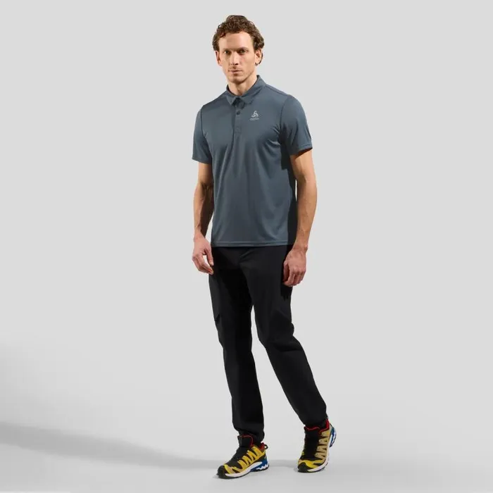Odlo Tshirts and Polos The Cardada Polo Shirt Dark Slate 8211 Men