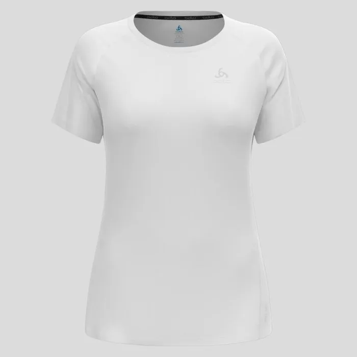 Odlo Tshirts and Polos The Essentials ChillTec Running TShirt White 8211 Women