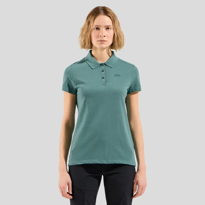 Odlo Tshirts and Polos The Essentials Polo Shirt Arctic 8211 Women