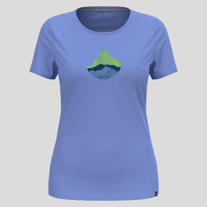 Odlo Tshirts and Polos The FDry Mountain TShirt Persian Jewel 8211 Women