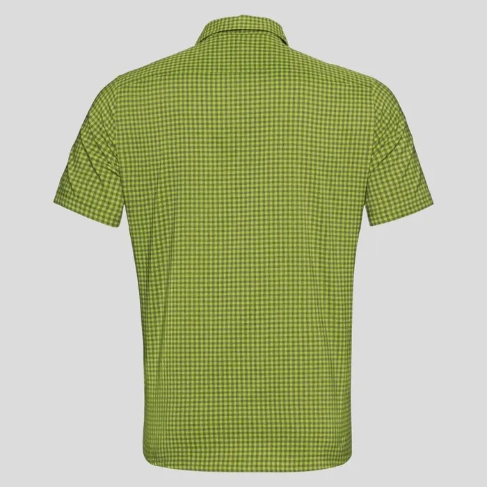 Odlo Tshirts and Polos The Nikko Short Sleeve Shirt Macaw Green 8211 Climbing Ivy 8211 Men