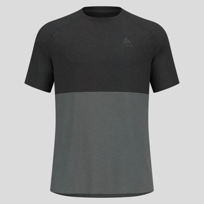 Odlo Tshirts and Polos The Ride 365 Cycling Commuter TShirt Black Melange 8211 Grey Melange 8211 Men Odlo Tshirts and Polos The Ride 365 Cycling Commuter TShirt Black Melange 8211 Grey Melange 8211 Men
