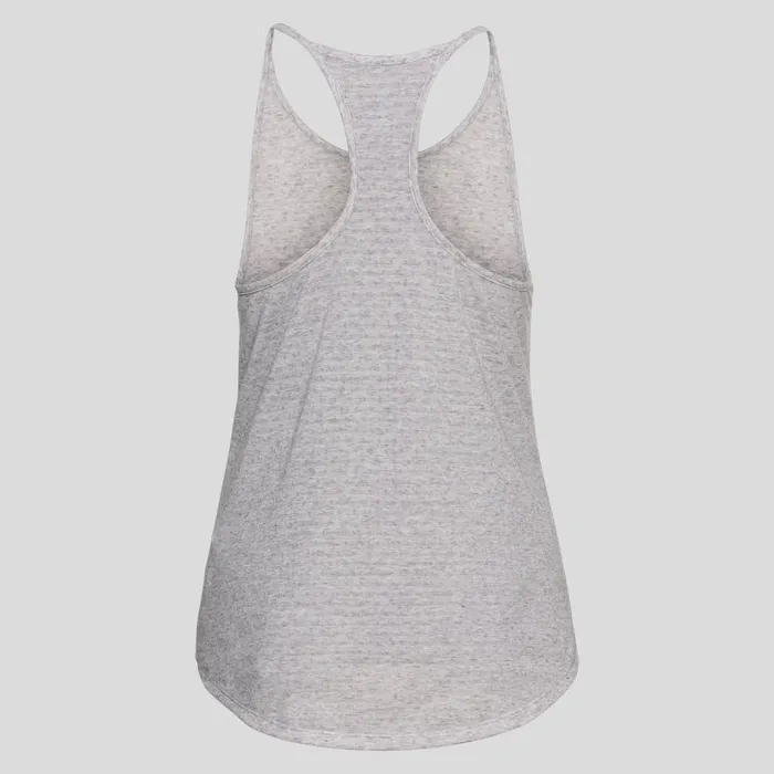Odlo Tshirts and Polos The Run Easy Linencool Tank Stone Grey Melange 8211 Women