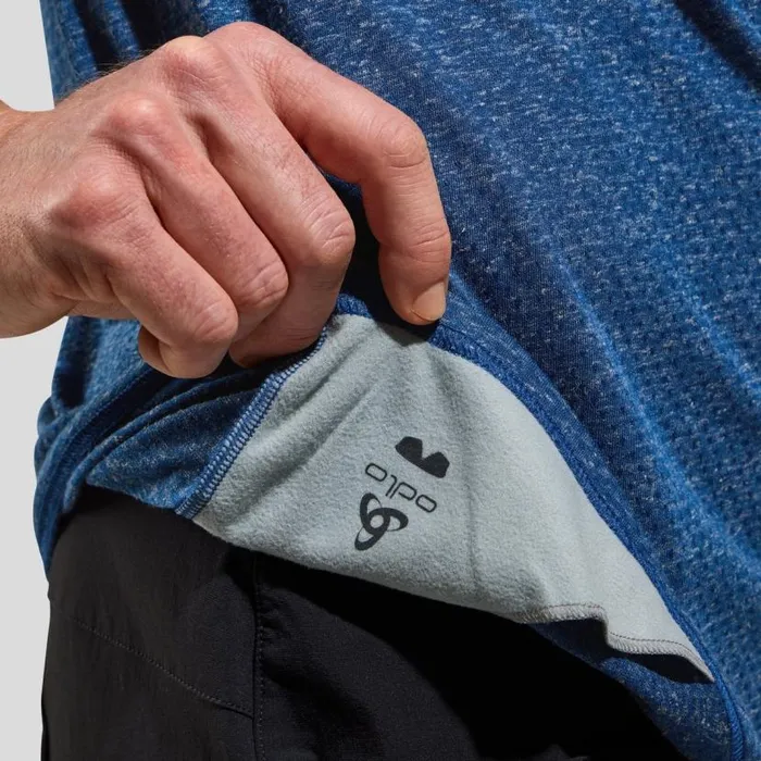 Odlo Tshirts and Polos The XAlp Linencool Mtb Tee Black 8211 Limoges 8211 Men