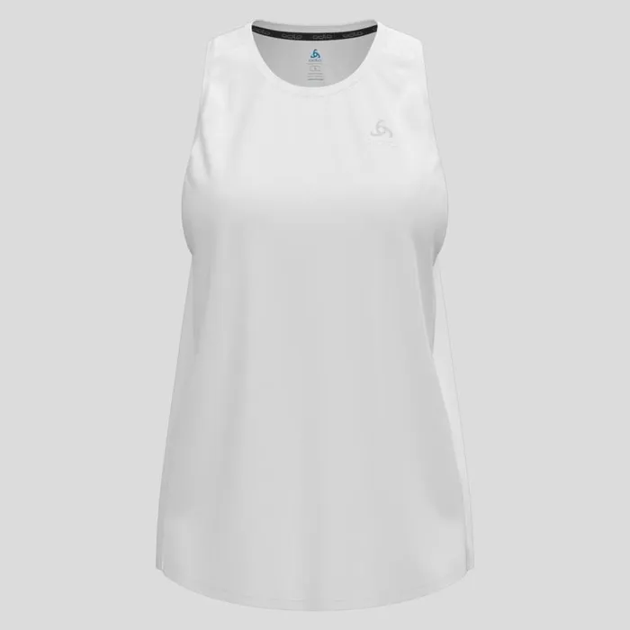 Odlo Tshirts and Polos The Zeroweight ChillTec Running Tank White 8211 Women